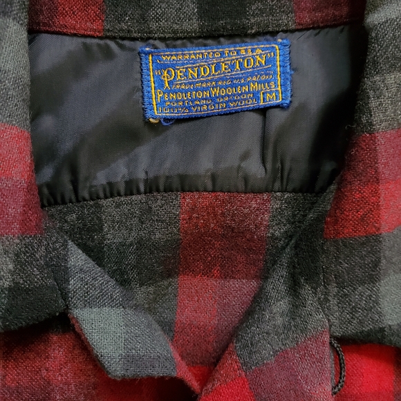 70s Pendelton Wool Plaid - Picture 3 of 3